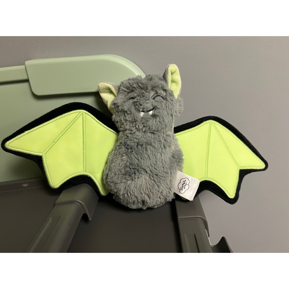 Slumberkins Bat Mini Halloween Plush Glow In The Dark Limited Animal 6.25" New